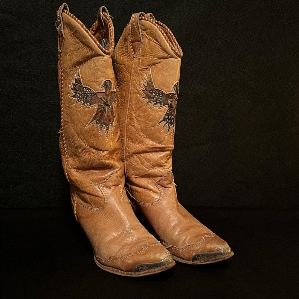 Zodiac Women's Tan Cowboy Boots